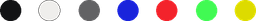 Colored Dots